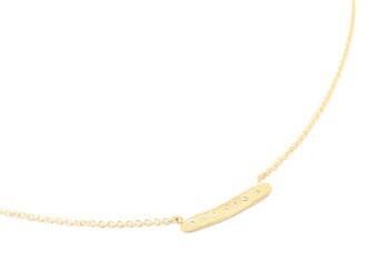 Necklace- Diamond Stardust Mini Bar