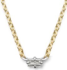 Primary Single Necklace Diamond