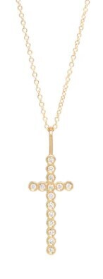 Necklace- Diamond Cross