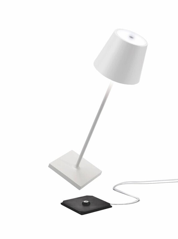 Indoor / Outdoor LED Table Lamp - White
