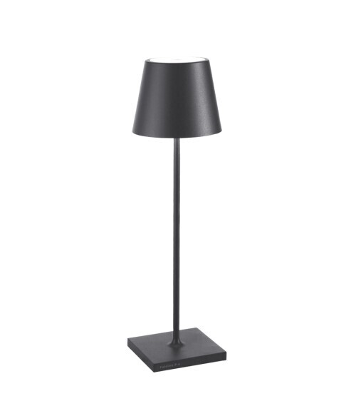 Indoor / Outdoor LED Table Lamp - Dark Grey