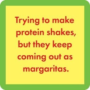 Coaster - protein shakes 