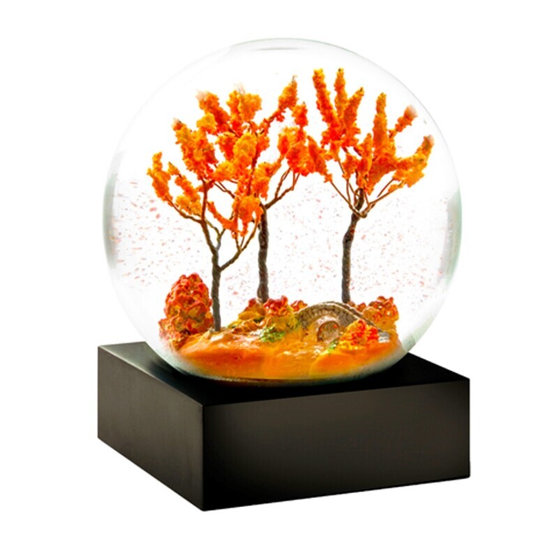 Season Autumn Snow Globe