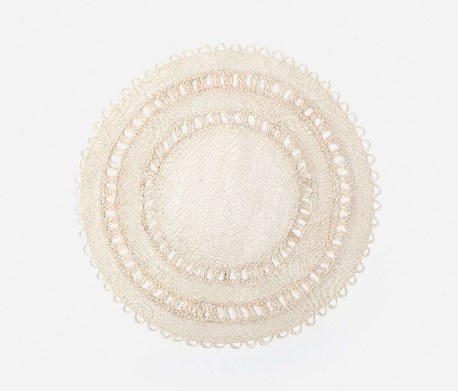 Carmine Woven Placemat- Round