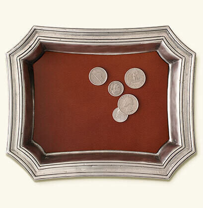 Pocket Tray with Leather Insert