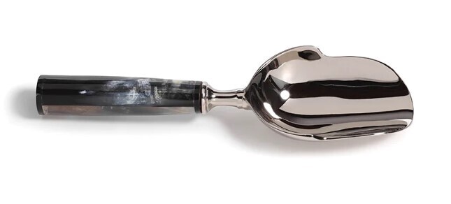 Ice Scoop with Horn Handle