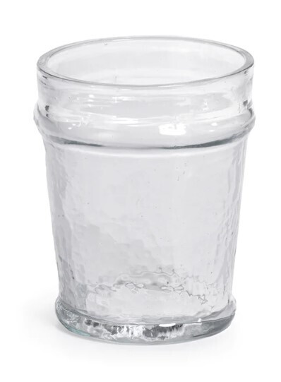 Artisan Hammered Glass Sm Double Old Fashion
