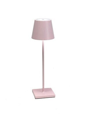 Indoor / Outdoor LED Table Lamp- Pink