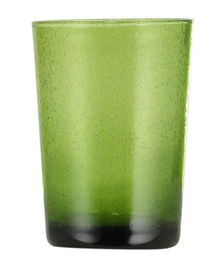Apple Green Handmade Glass Tumbler