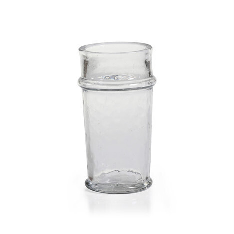 Artisan Hammered Glass Large Highball