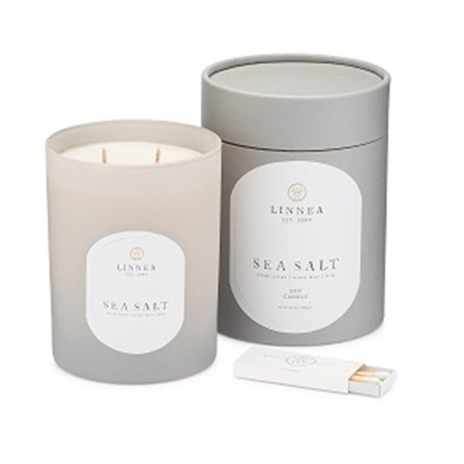 Linnea&#39;s Lights Candle - SEA SALT