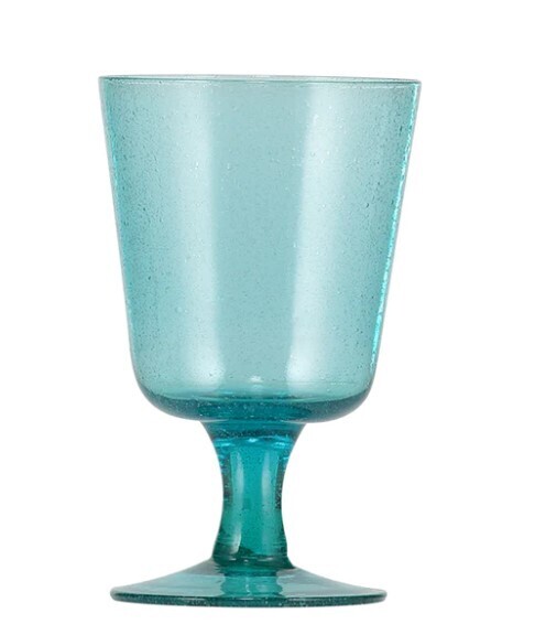 Honey Bird Handmade Wine Glass