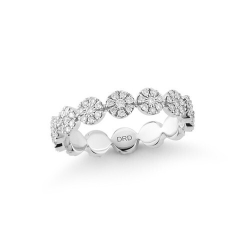 Ring- Taylor Beth Eternity Ring 14k WG 0.61ct