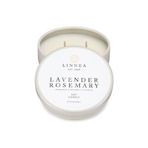 Petite Double Wick- Lavender Rosemary