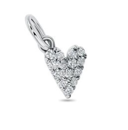 Heart Pendant in Diamond