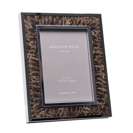 8x10 Ph Brown &amp; Silver Frame