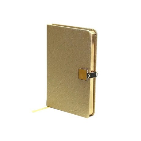 Notebook A6 Gold &amp; Gold