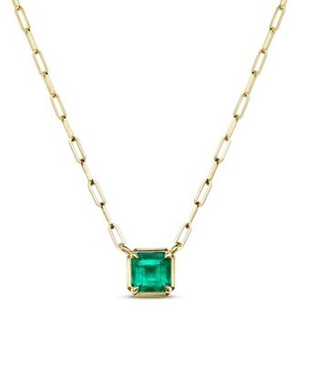 Tracer Necklace- Emerald