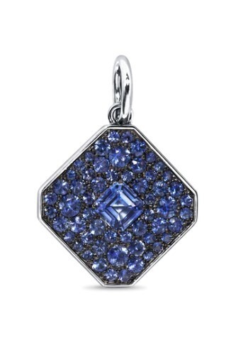 Prismatic Medallion- Blue Sapphire