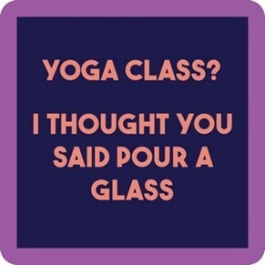 Coaster - yoga class?