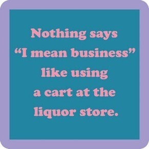 Coaster - liquor store