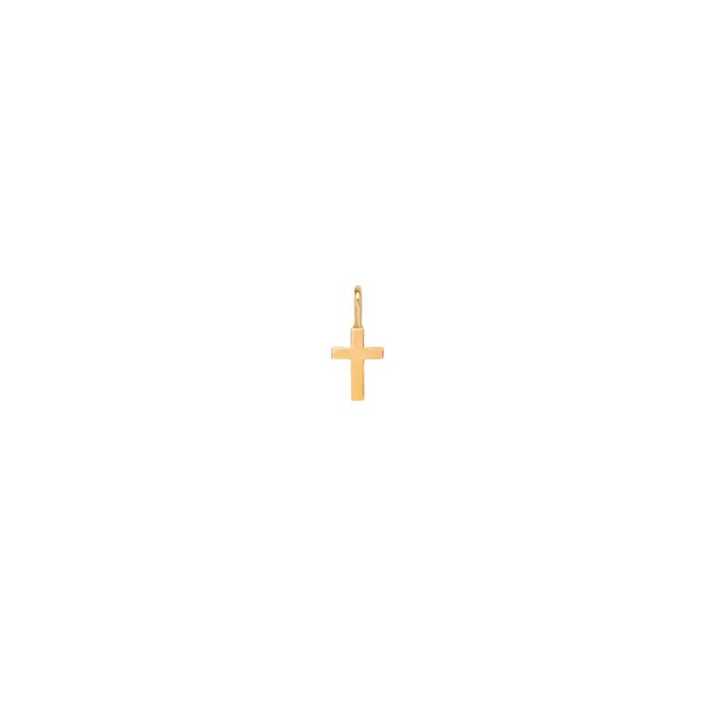 Charm- 14k Gold Cross