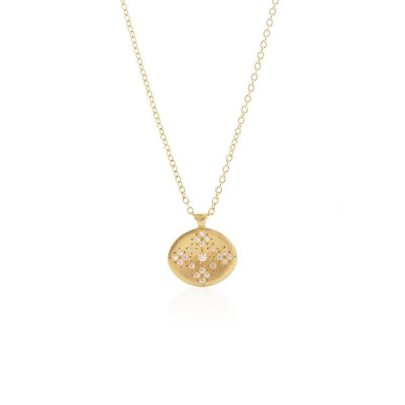 Necklace- Moon &amp; Stars Diamond