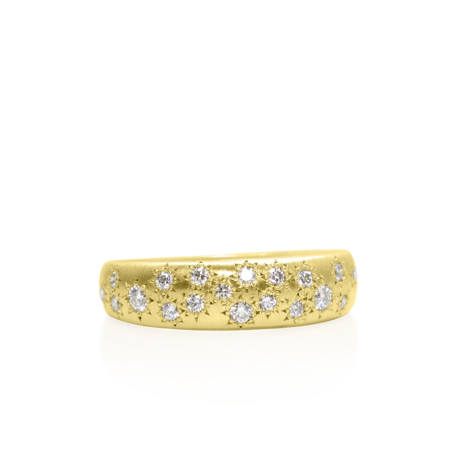 Ring- Tapered Multistone Band