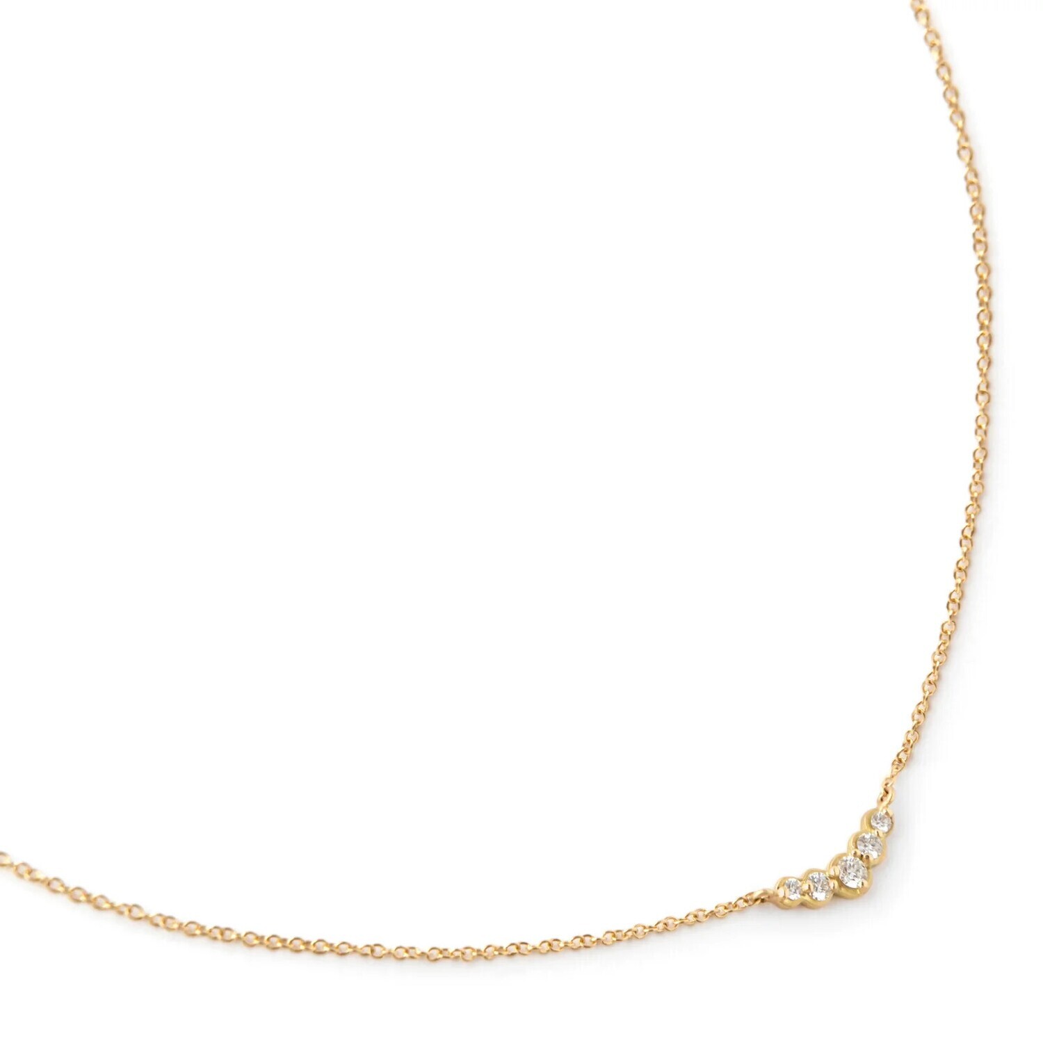 Necklace- Sm. Graduated Diamond
