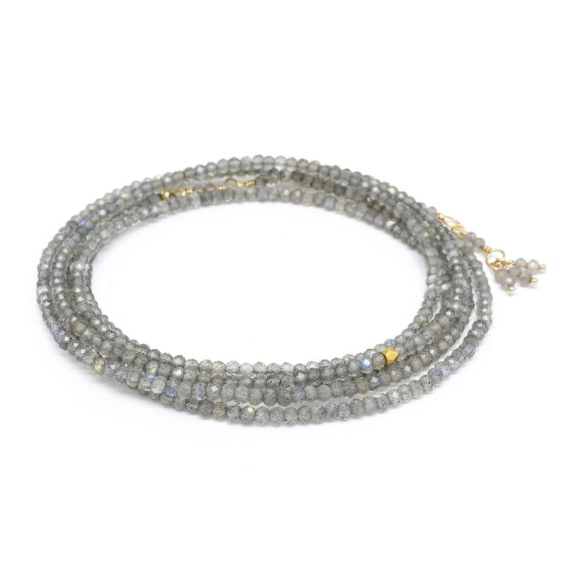 Wrap- Labradorite Confetti