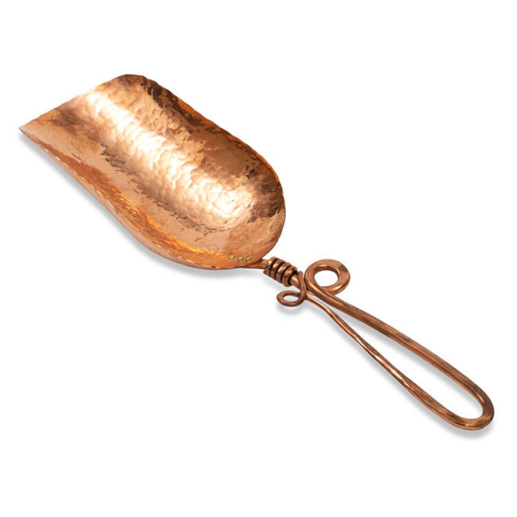 Copper Ice Scoop Small - Vine