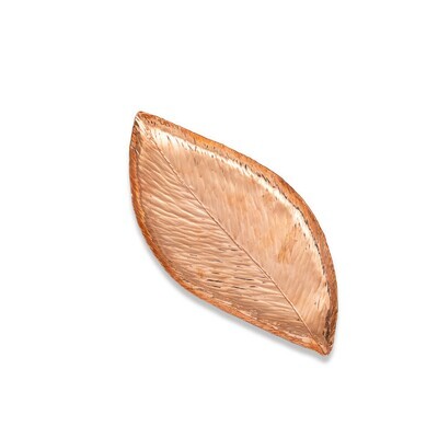 Copper Magnolia Leaf Tray- 10