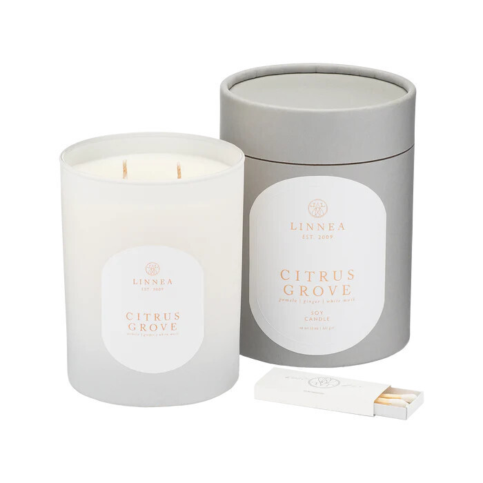 Linnea&#39;s Lights Candle- CITRUS GROVE