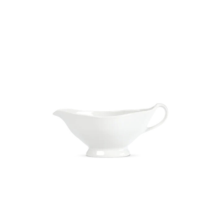 Gravy Sauceboat w Handle-10 oz.