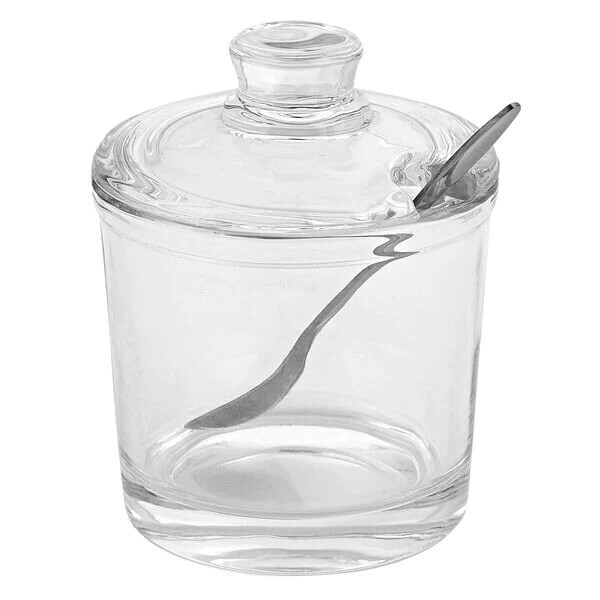Jam or Honey Jar w  Spoon