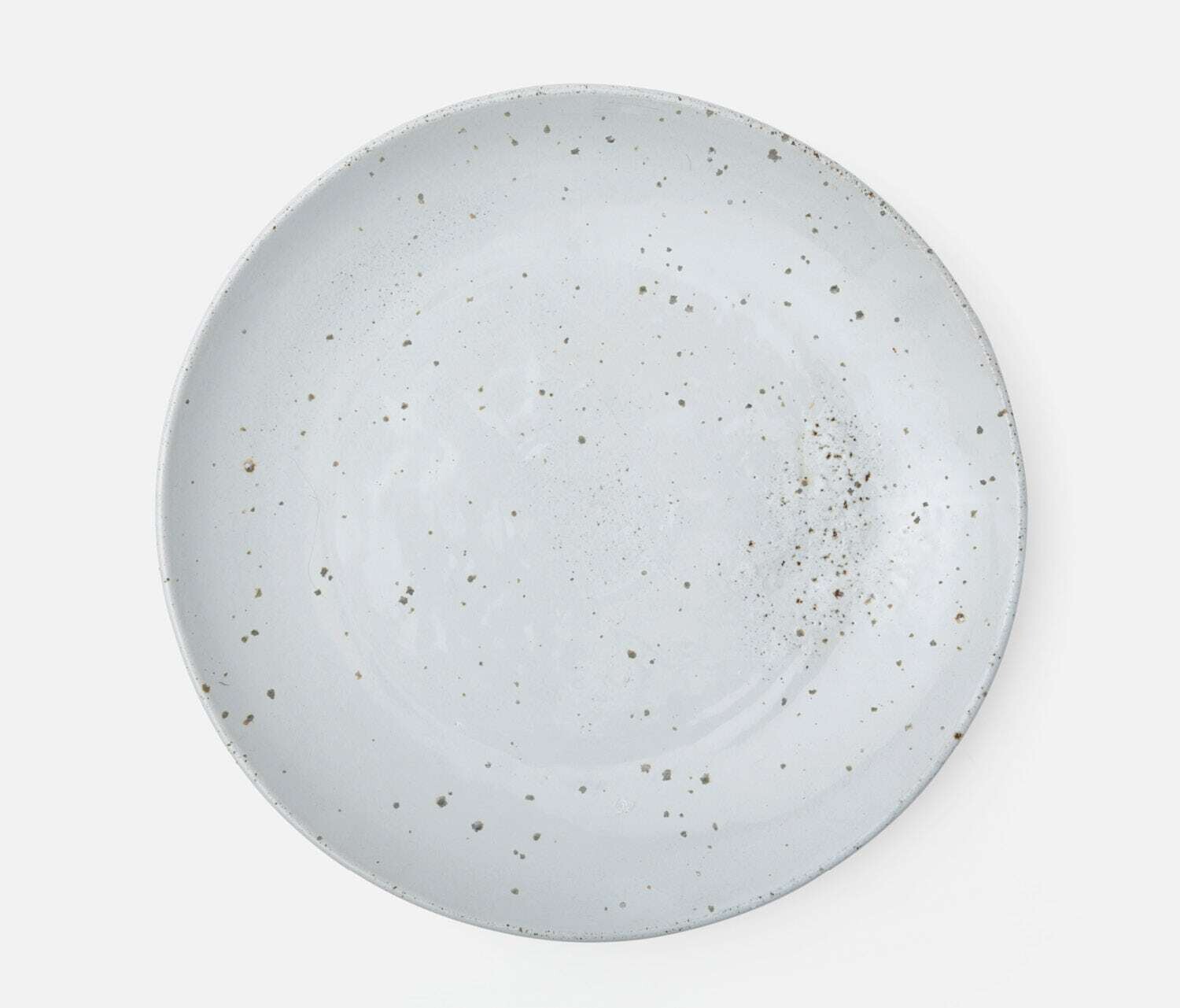 Marcus Large Round Serving Platter- White Salt Glaze