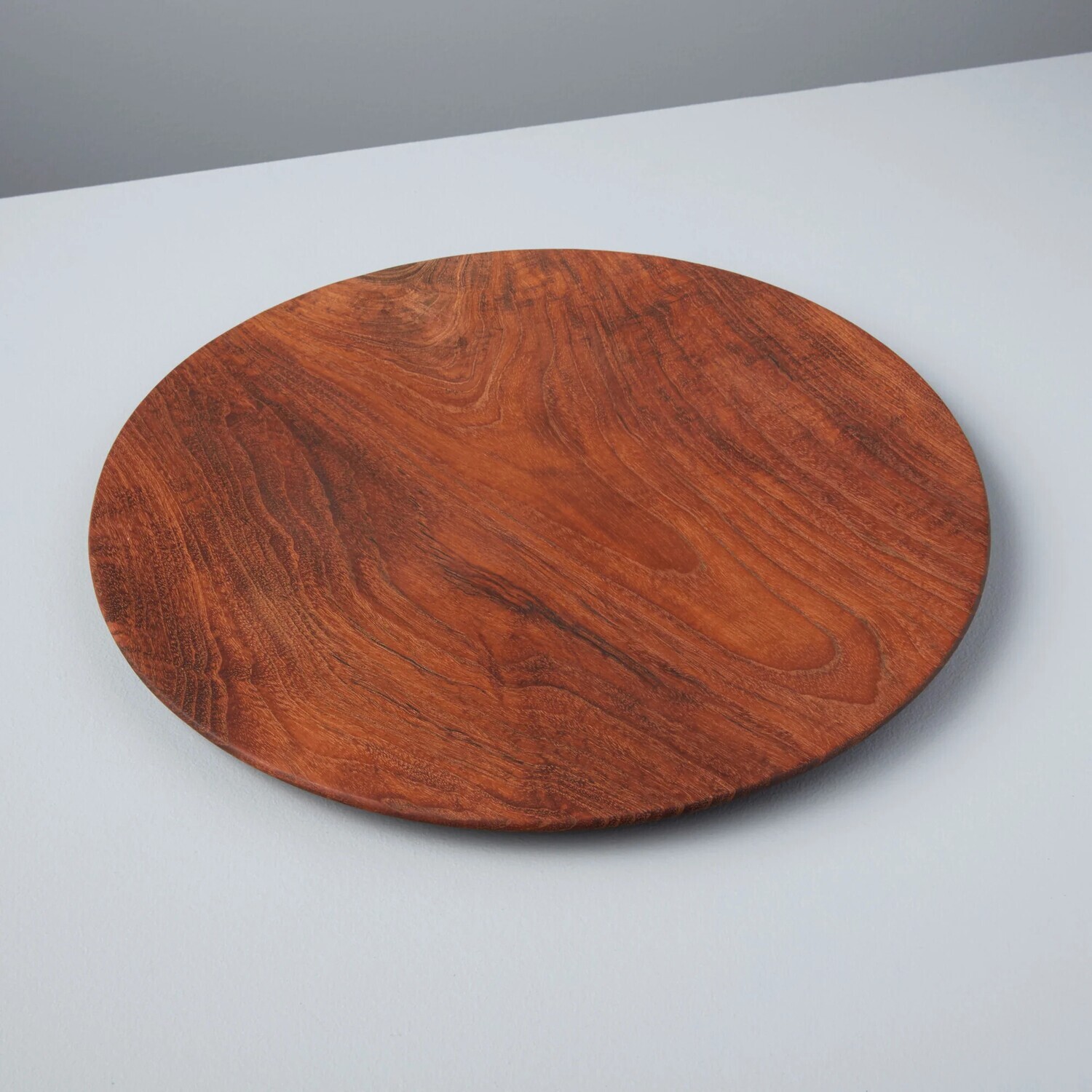 Teak Plates Round Med