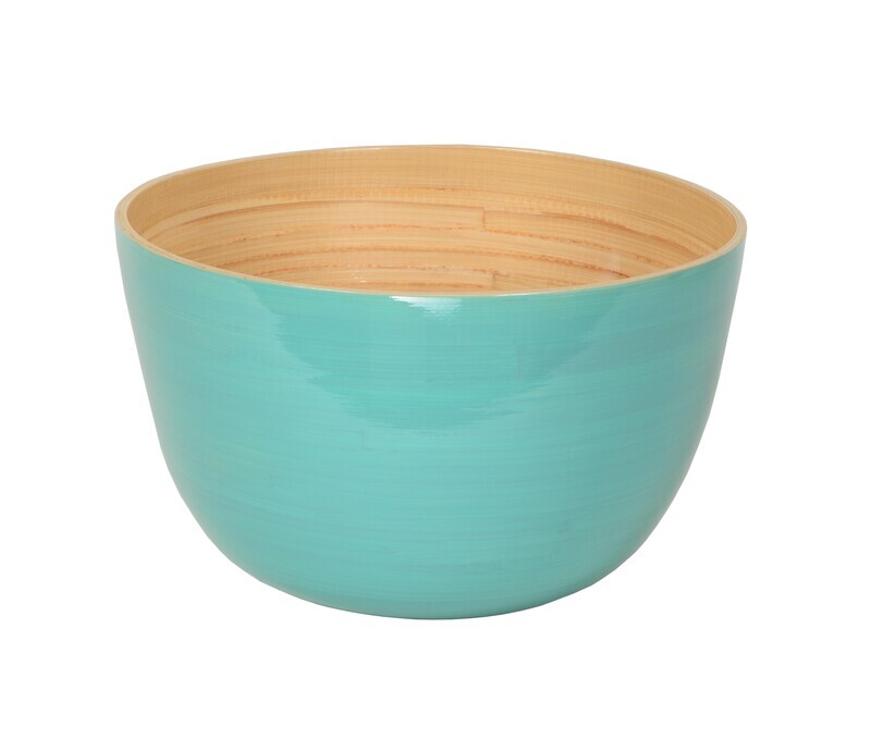 Mixing Bamboo Salad Bowl -  10.2x6.2&quot;