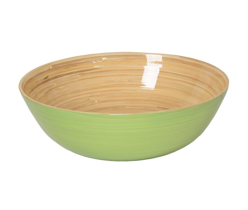 Classic Shallow Bamboo Bowl- 11.8x3.9&quot;