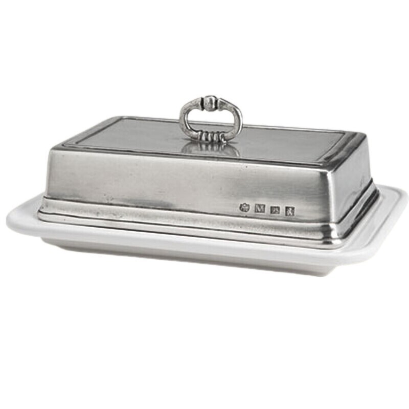Double Butter Dish w/ Cover