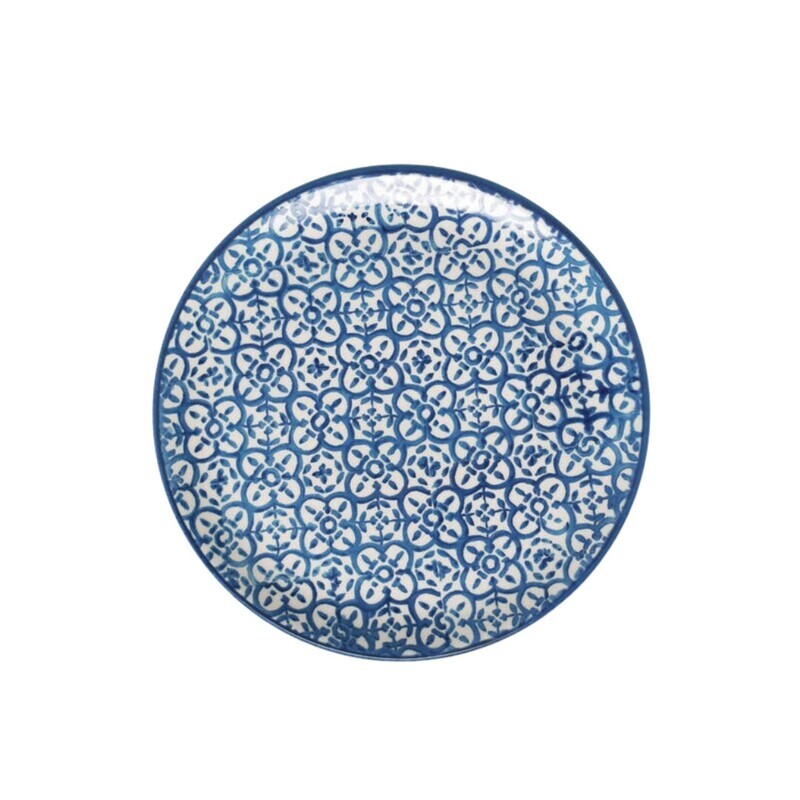 MS Ojai Blue Mixed Salad / Dessert Plate Set of 4