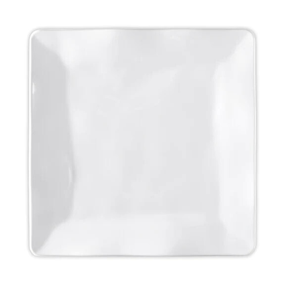Ruffle Square Dinner Plate 10.5