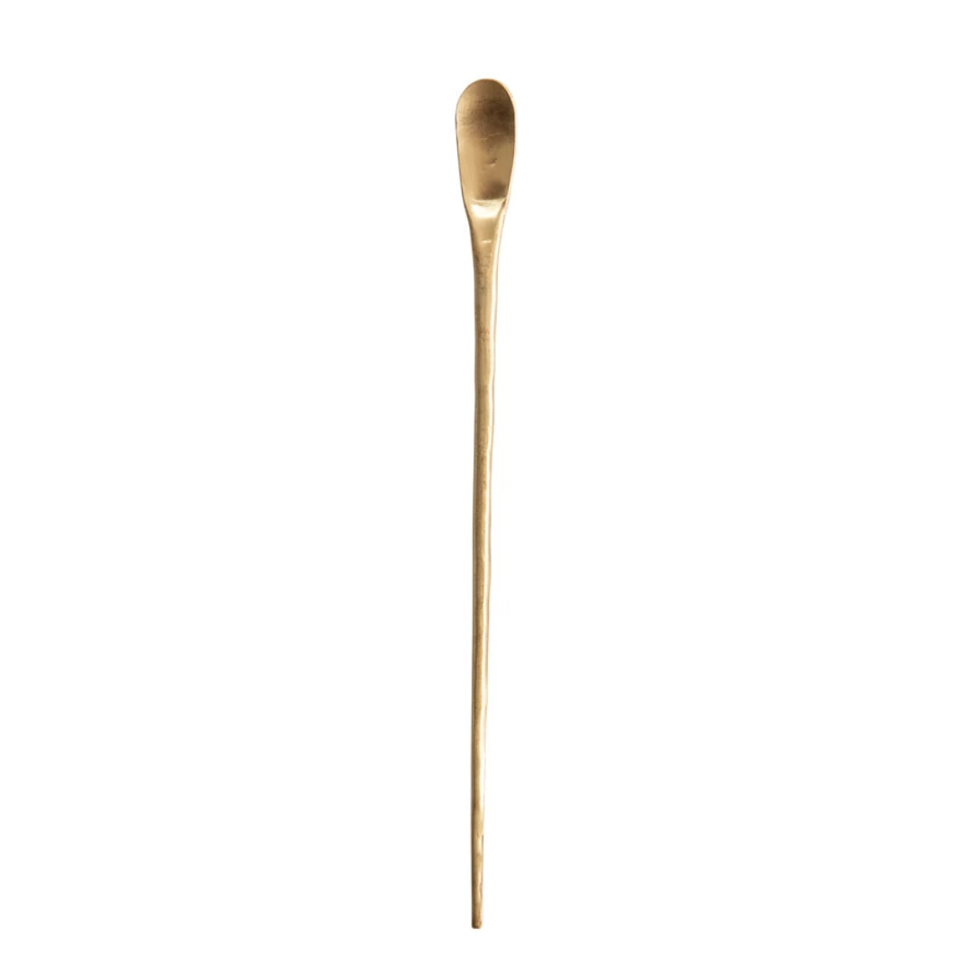 9&quot; Brass Cocktail Spoon