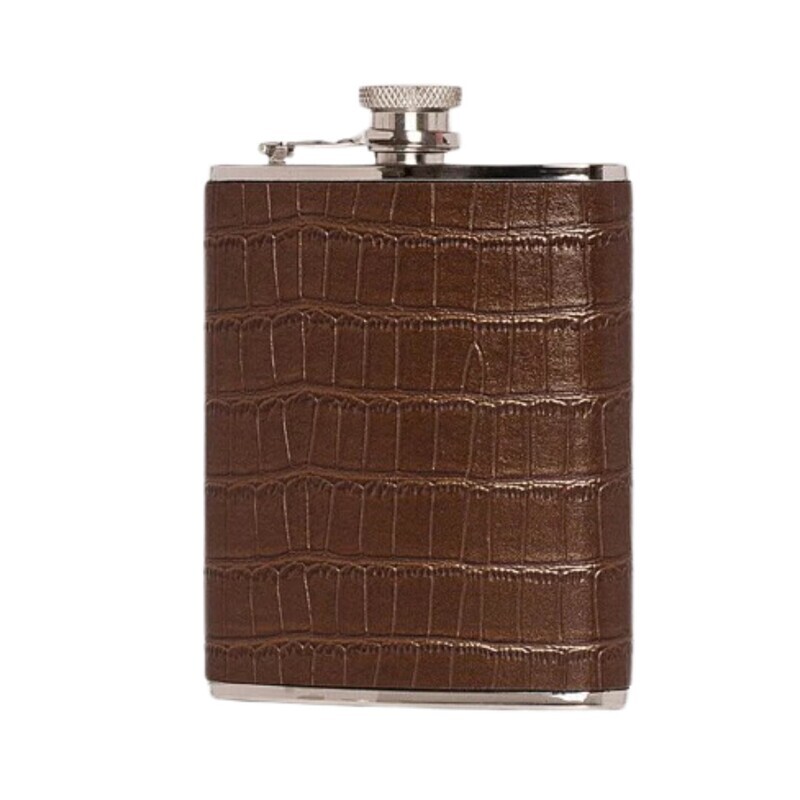 The Sharp Canteen- Brown Croc)