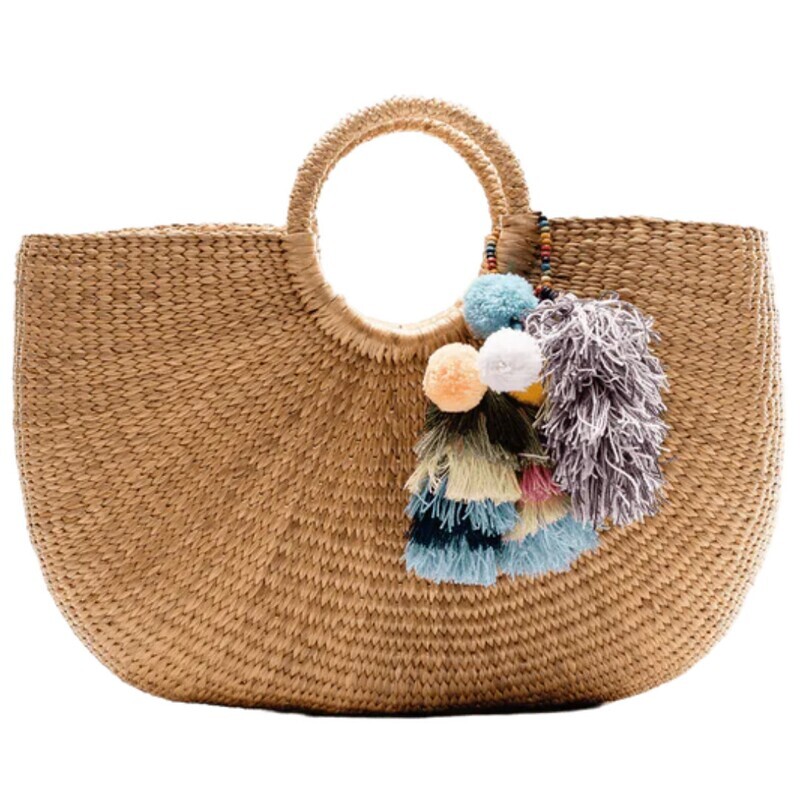 Camryn Jumbo Tote w. Tassel