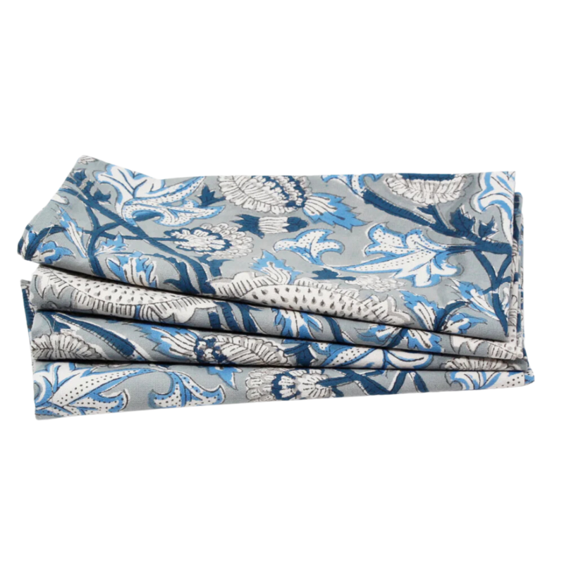Floral S/4 Napkins