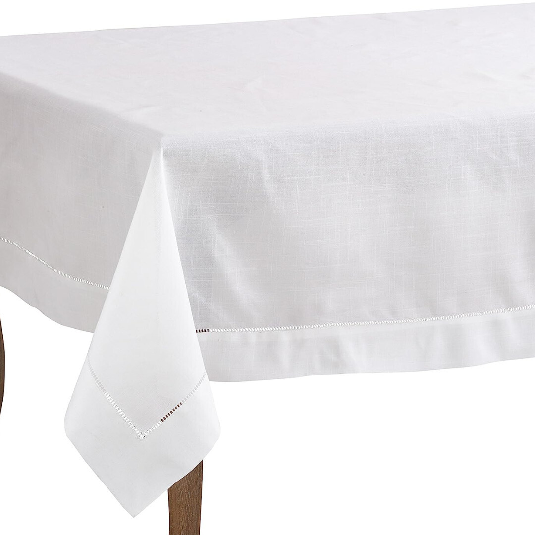 Hemstitch Tablecloth 70x160
