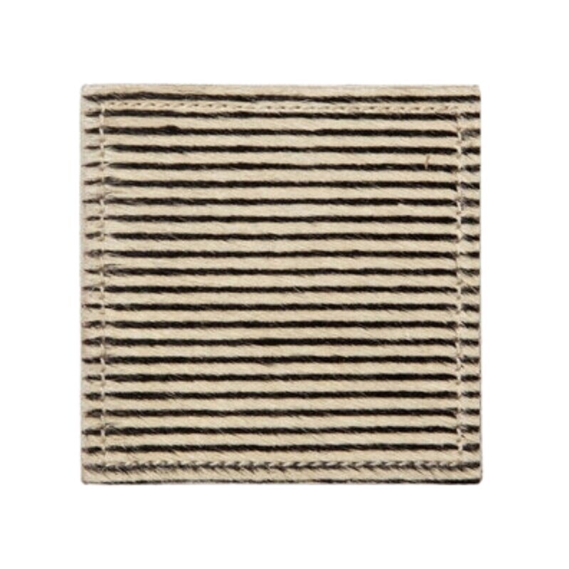 Coaster- Stripe Hide- S/4