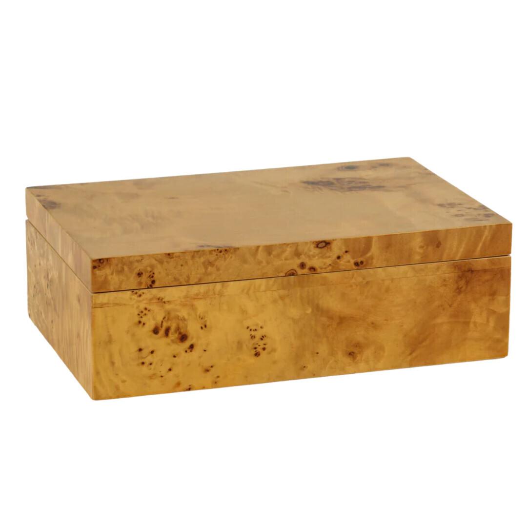 Burl Wood Design Box- large