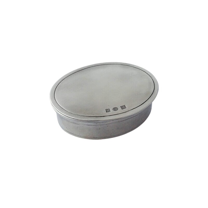 Oval Dresser Box Small